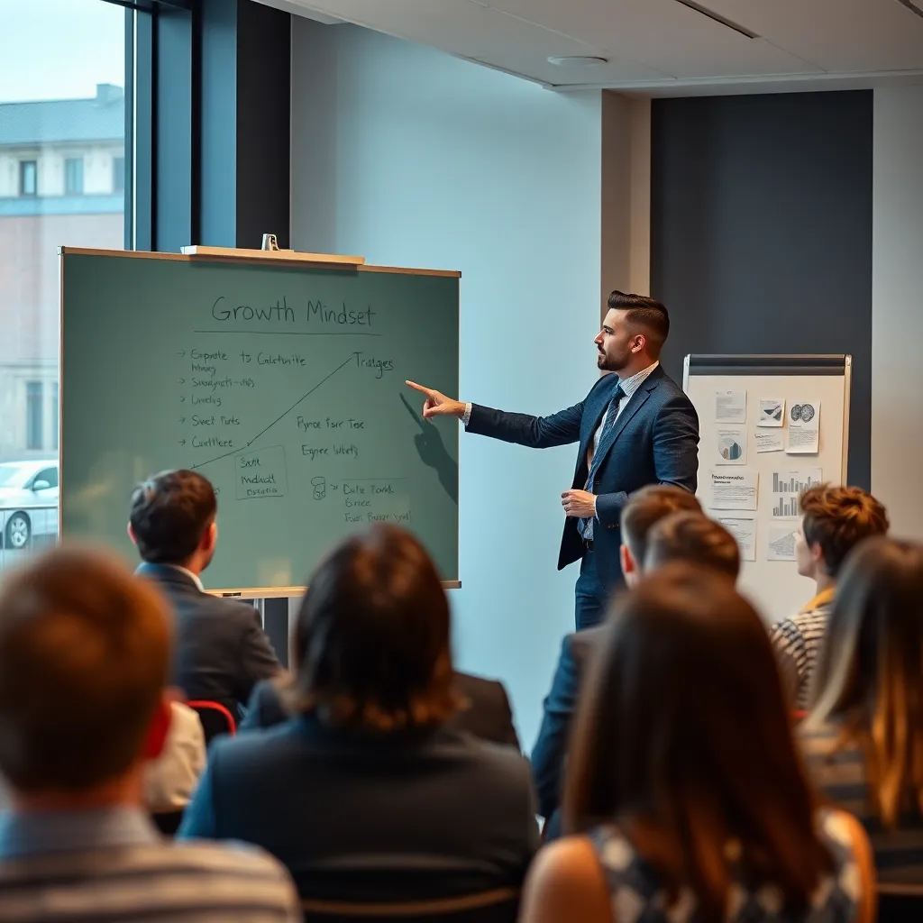 Zakenman die strategisch denkt tijdens vergadering