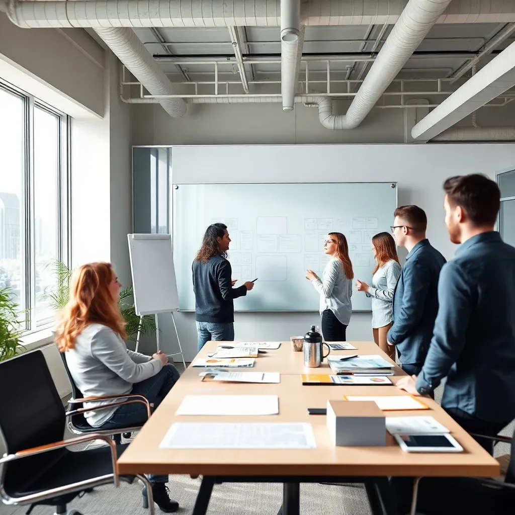 Innovatieruimte bij een Nederlands multinational bedrijf